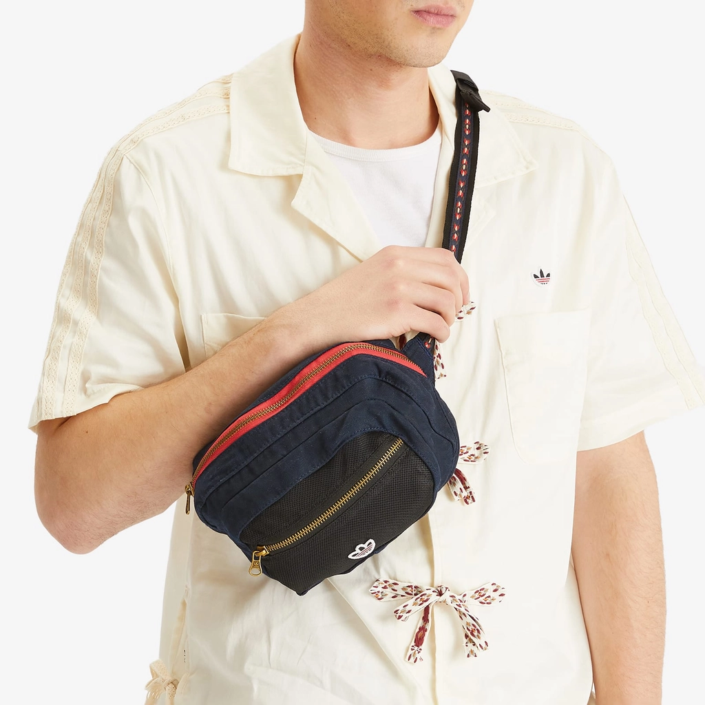 Adidas Originals x CLOT Waist Bag Night Indigo